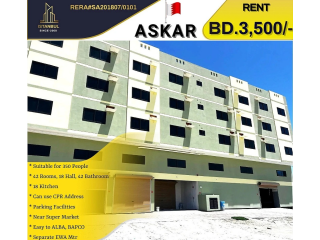 Staff Accommodation for Rent in Askar near ALBA